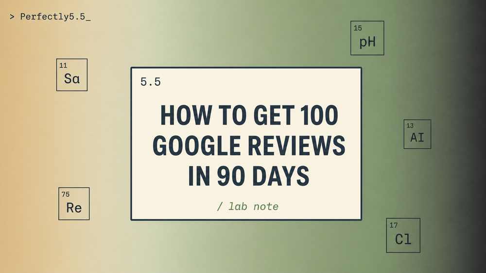 How to Get 100 Google Reviews in 90 Days
